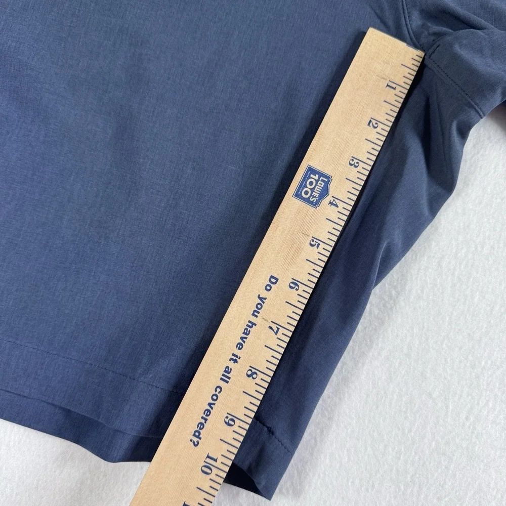 Peter Millar Crown Sport Performance Shorts Mens 40‎ Navy Blue Stretch Golf NEW